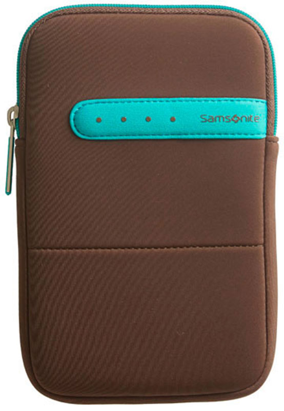 Samsonite ColorShield Sleeve 7 tum Brown/Turqouise Samsonite ColorShield Sleeve 7 tum Brown/Turqouise