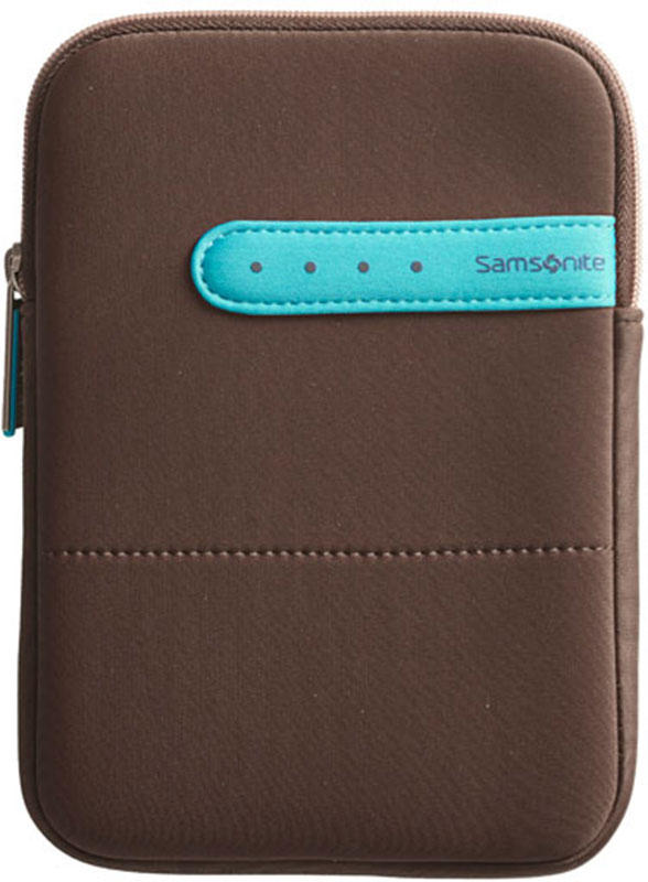 Samsonite ColorShield iPad mini Sleeve Brown/Turq Samsonite ColorShield iPad mini Sleeve Brown/Turq