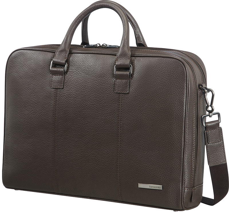 Samsonite Equinox Bailhandle 2C 15.6 tum Drk Brown Samsonite Equinox Bailhandle 2C 15.6 tum Drk Brown