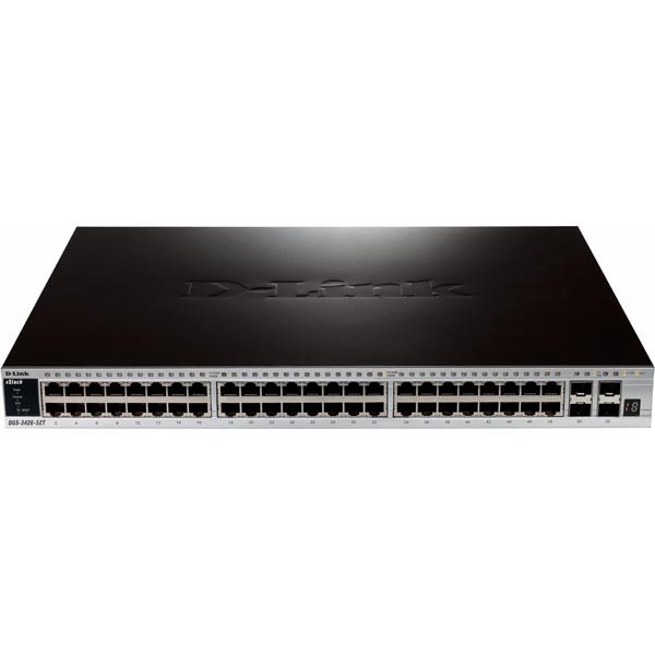 D-Link xStack 48-port 10/100/1000 Layer 2+ Stackable Managed GB Switch D-Link xStack 48-port 10/100/1000 Layer 2+ Stackable Managed GB Switch
