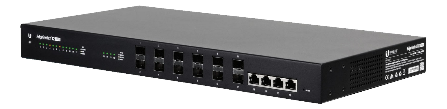 EdgeSwitch 12 Ports Fiber