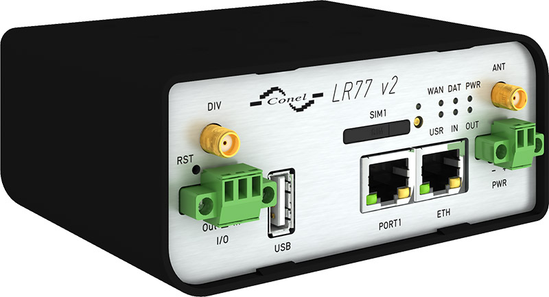 B+B SmartWorx LR77 4G LTE Router Basic plast"
