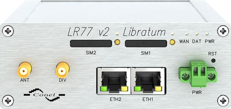 Conel LR77 Libratum 4G LTE Router metall"