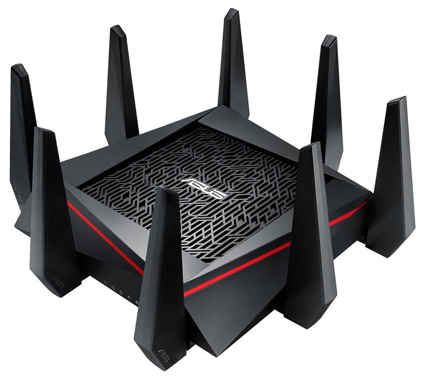 Asus RT-AC5300 Wireless Tri-Band Router, Ultra-Fast 802.11ac, 5334 mbps, 4x4mimo Asus RT-AC5300 Wireless Tri-Band Router, Ultra-Fast 802.11ac, 5334 mbps, 4x4mimo