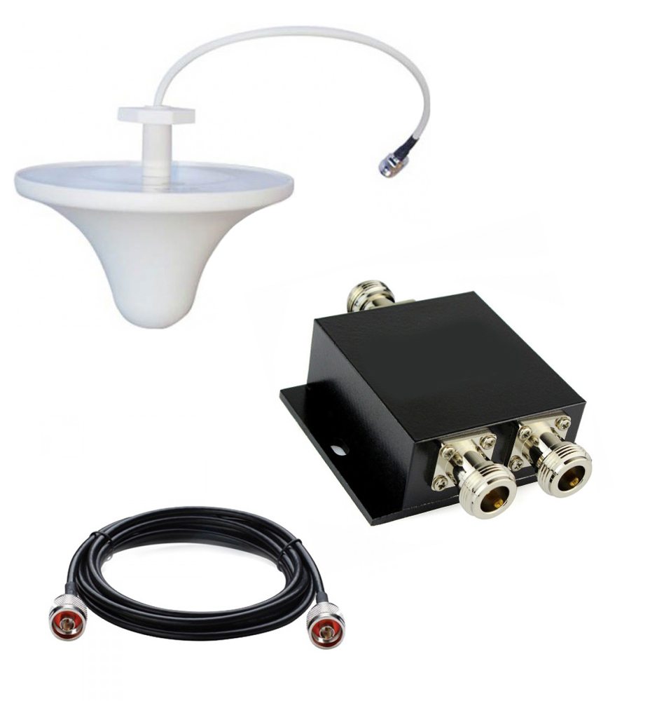 Coverage amplifier - 1 EXTRA INDOOR ANTENNA