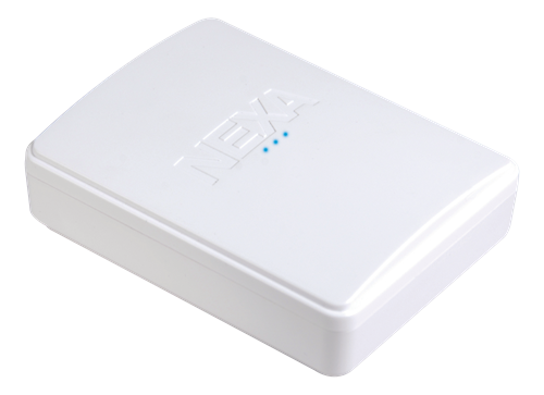 Nexa Bridge, brygga, 433/868/Z-wave, iOS/Android, vit Nexa Bridge, brygga, 433/868/Z-wave, iOS/Android, vit
