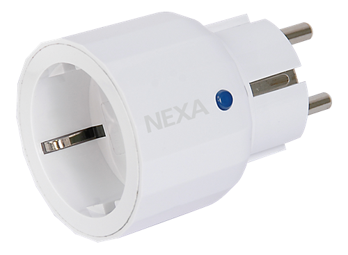 Nexa, Z-Wave Plug-in mottagare dimmer för vägguttag, vit Nexa, Z-Wave Plug-in mottagare dimmer för vägguttag, vit