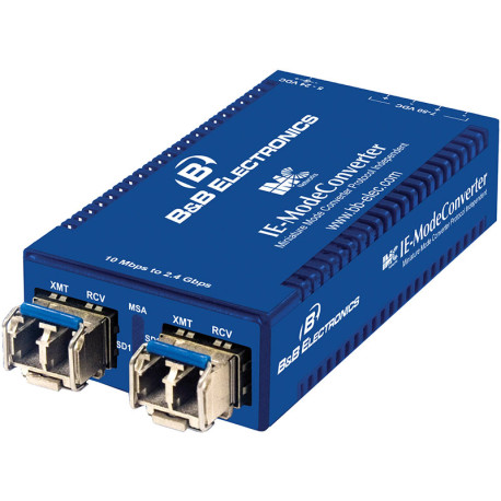 B+B IE-ModeConverter Fiber Mode Conv exkl. SFP