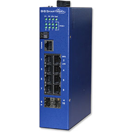 Advantech B+B Manag Eth Switch 8 PoE + 2 SFP Giga