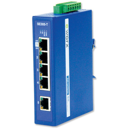 B+B eWorx Monitored Ethernet Switch 5-port Temp
