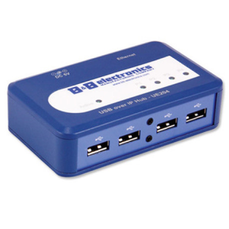 B+B U-Linx USB över Ethernet server 4 port