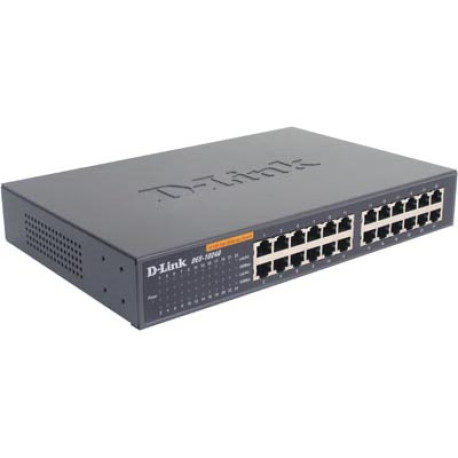 D-Link switch 24x10/100Mbps, NWay, uplink