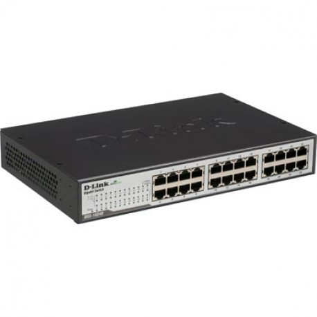 D-Link switch, 24x10/100/1000Mbps, RJ45