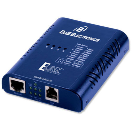 B+B ELinx Ethernet Extender (Copper) with PS