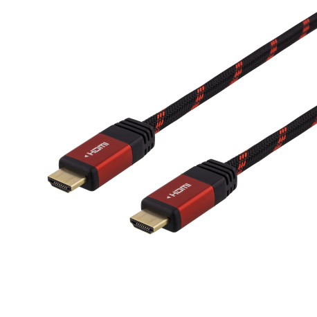 DELTACO GAMING 2m HDMI-kabel, Ultra HD 60Hz, nintendo switch, svart