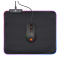 DELTACO GAMING RGB mousepad, 32x27cm, 3 RGB lägen, svart