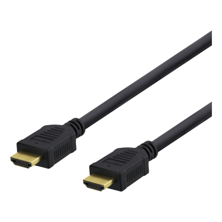 DELTACO High-Speed HDMI-kabel, 15m, Ethernet, 4K UHD, svart