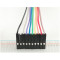 Raspberry Pi Premium Jumper Wires - 40-pinnars, 200mm, regnbågsfärgad