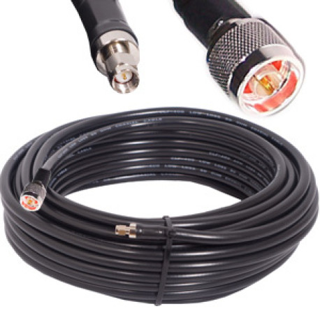 MobilePartners LMR400 cable N-male/SMA-male 10 m