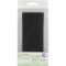 Portabelt batteri för laddning av mobila enheter 5000mAh USB 5V svart/grön