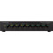 Cisco SG100D-08P - Nätverksswitch med 8xRJ45, 10/100/1000Mbps, PoE, metall, svart