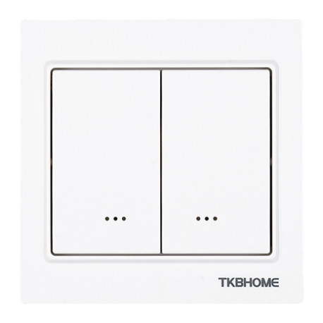 TKB Home Double Relais Wallswitch