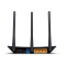 TP-Link trådlös router, 802.11b/g/n, 450Mbps, 4xRJ45 LAN 10/100, svart