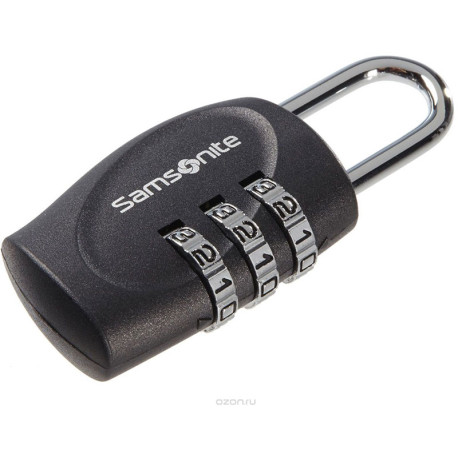 Samsonite Safe 3 Combination Lock Black