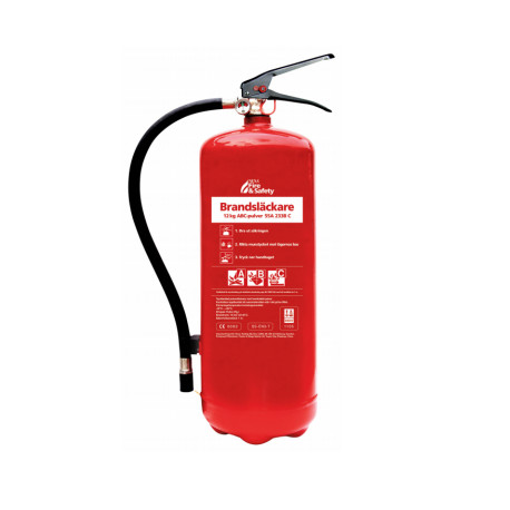 Nexa brandsläckare, 12kg ABC-pulver 55A, väggfäste, röd