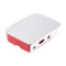 Official Raspberry Pi 3 Model B, 2 B, B+ Development Board Case, Red, White 
