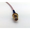 Adapter SMA-hona till MMCX-hona vinklad