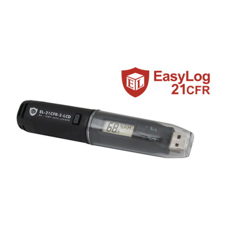 EL-21CFR-2-LCD , EasyLog 21CFR-Compatible Logger EL-21CFR-2-LCD , EasyLog 21CFR-Compatible Logger