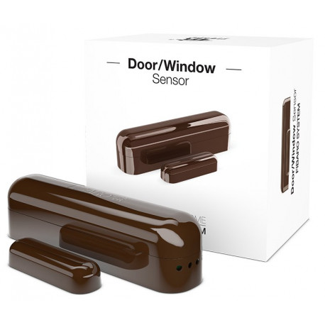 Fibaro Door/Window Sensor - Dark Brown