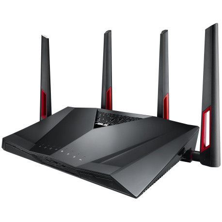 Asus RT-AC88U Router - Ultra-Fast 802.11ac, 3167 Mbps, MU-MIMO