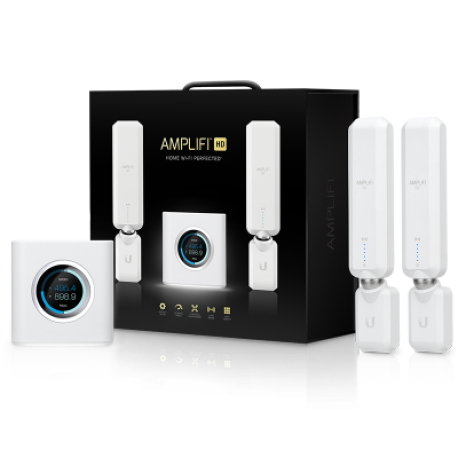 Ubiquiti AmpliFi HD Home Wi-Fi Router incl 2 x Mesh Points