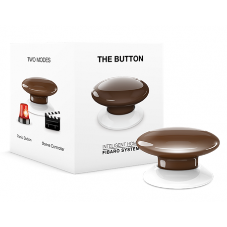 Fibaro The Button - Brun