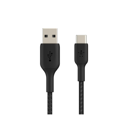 Belkin BOOST CHARGE USB- A till USB-C kabel, 1m, svart