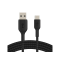 Belkin BOOST CHARGE USB-A till USB-C kabel, 1m, black