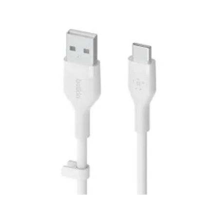 Belkin BOOST CHARGE USB-A till USB-C-kabel, vit, 1m