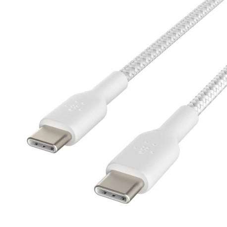 Belkin BOOST CHARGE USB-C till USB-C kabel 1m (vit)