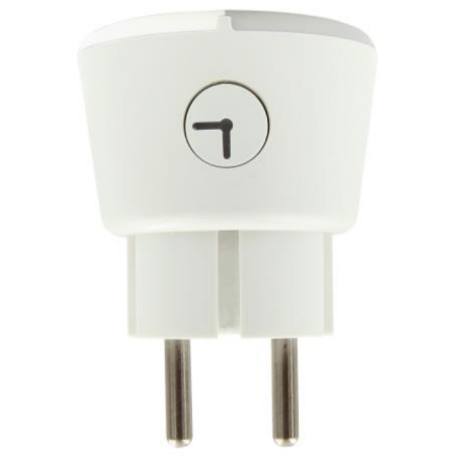Capidi säkerhetstimer USB A & C, 1-4 timmar, Vit