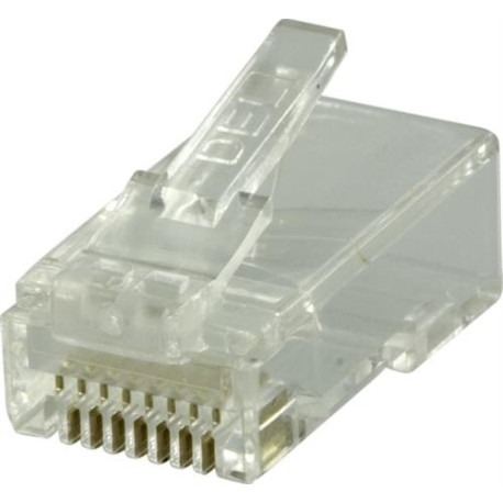 DELTACO RJ45 kontaktdon Cat6 UTP 20-pack