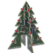 Julgran blinkande 3D
