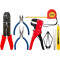 Soldering Set and Tool Set in Practical Bag, 20 Pieces with Soldering Iron, Screwdriver, Phase Tester, Pliers