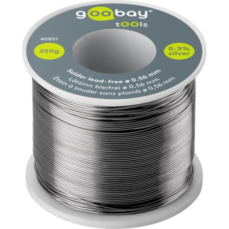 Lödtråd Blyfri, ø 0,56 mm, 250 g