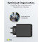 USB-C PD Dual Fast Charger (2x18W) black