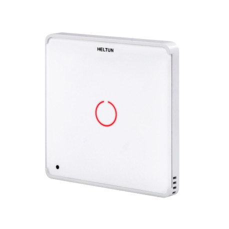 Touch Panel Switch Solo, White glass, White frame