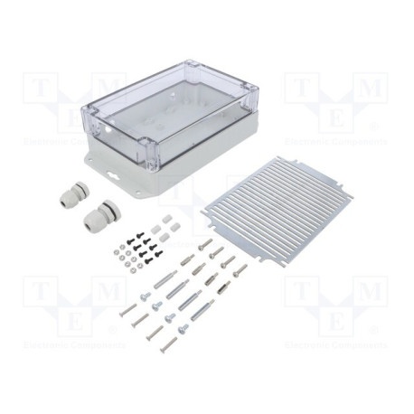 Mounting box in ABS plastic for IOT solutions 121x180x60