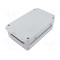 Mounting box in ABS plastic for IOT solutions 121x180x60