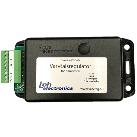 Varvtalsregulator D-version